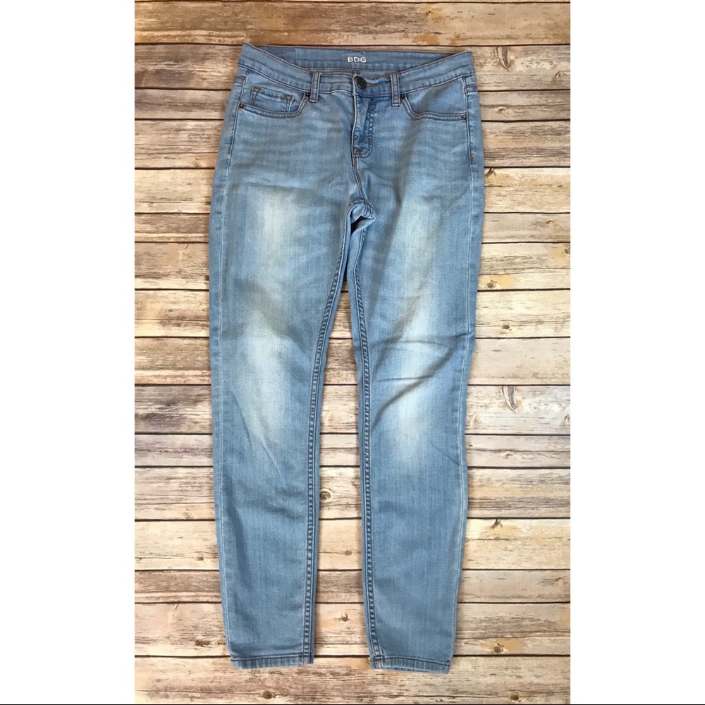 URBAN OUTFITTERS BDG TWIG MID-RISE ANKLE SKINNY - Picture 2 of 6